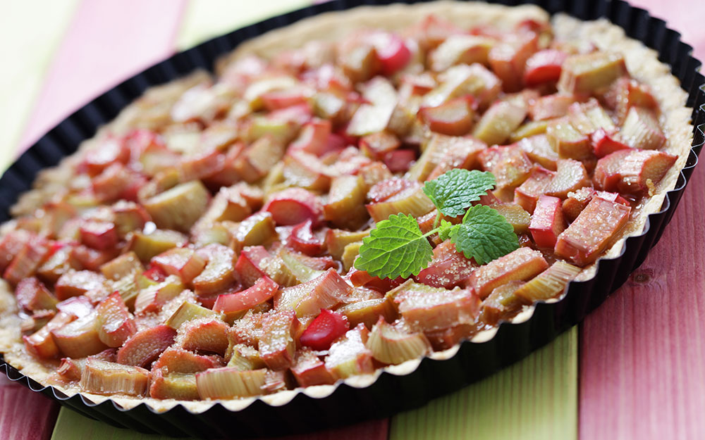 Image of rhubarb pie