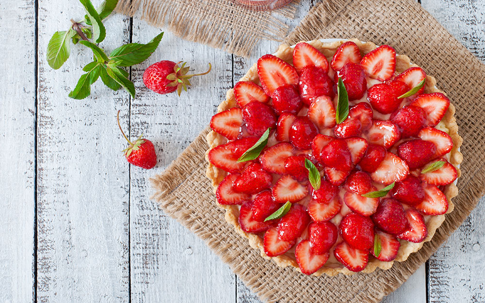 Image of strawberry pie